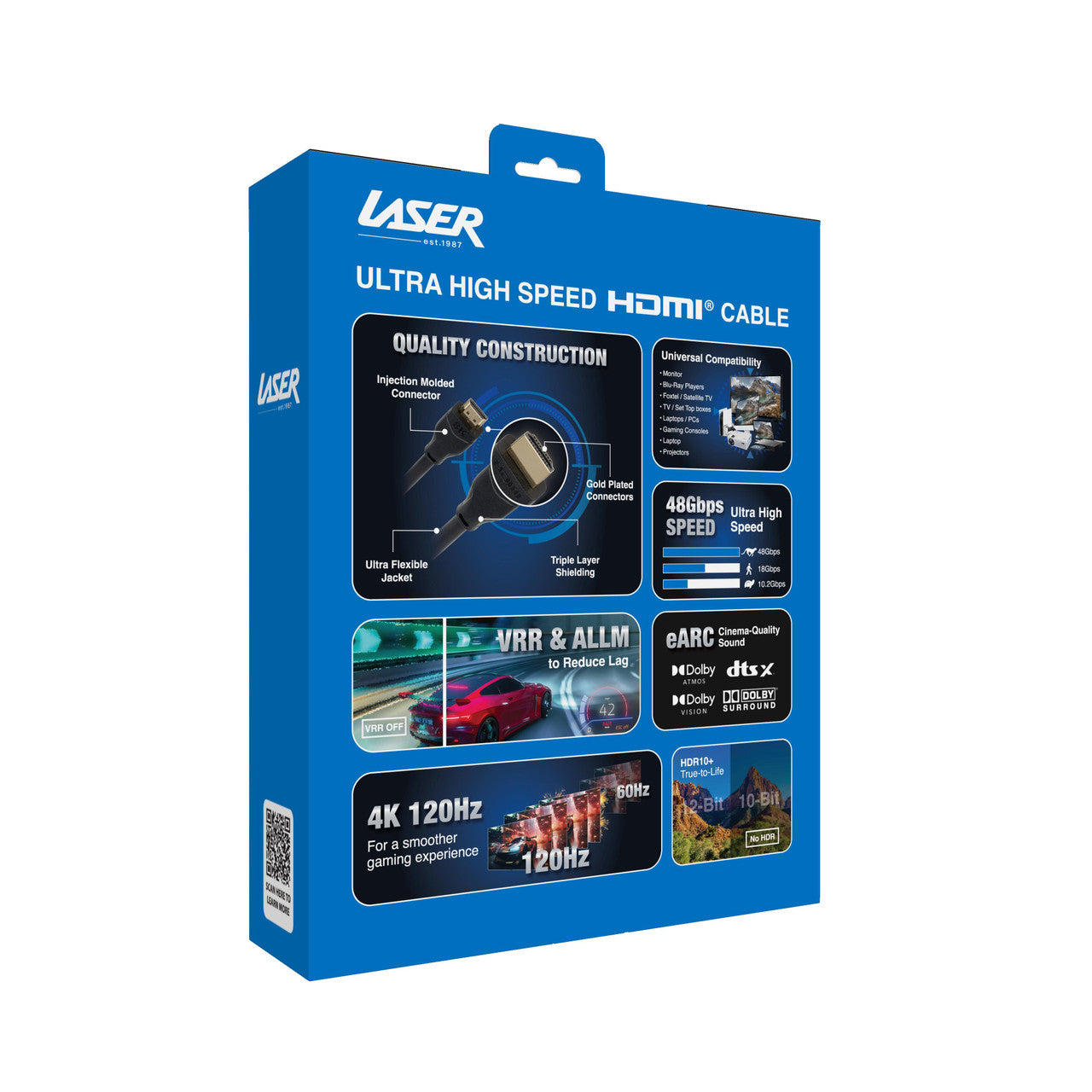 Laser Hdmi Cable Ultra High Speed 8k 2m CB-HDMI2-8K