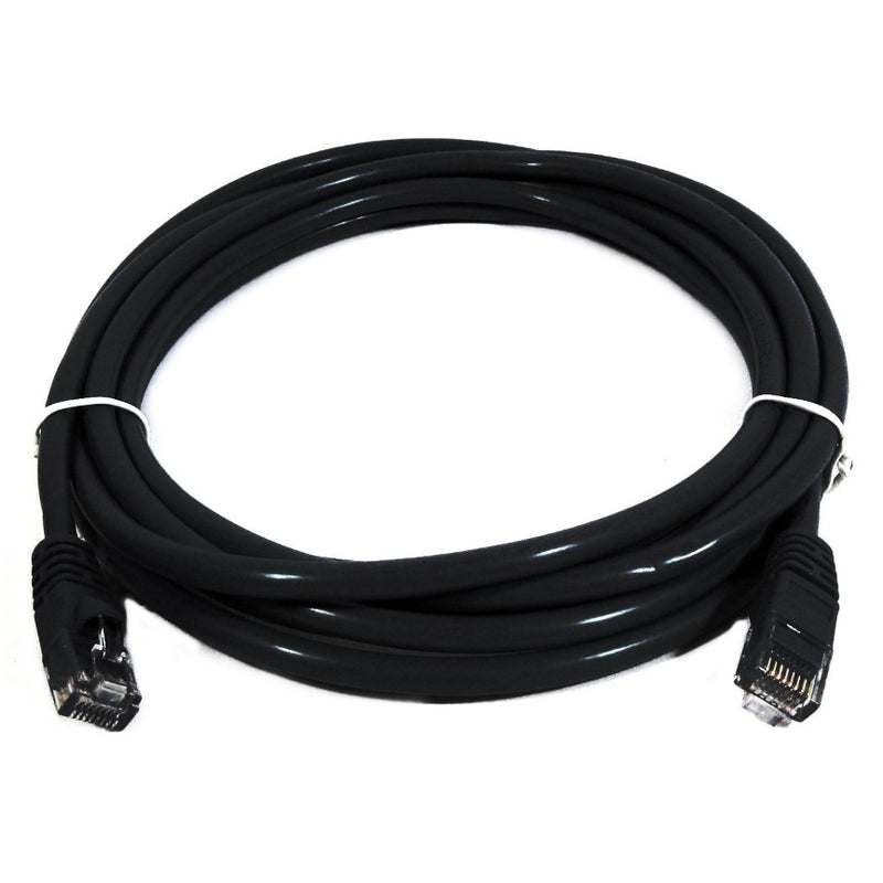8Ware CAT6A Cable 1m - Black Color RJ45 Ethernet Network LAN UTP Patch Cord Snagless CB8W-PL6A-1BLK