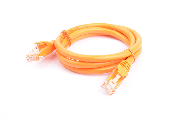 8Ware CAT6A Cable 1m - Organge Color RJ45 Ethernet Network LAN UTP Patch Cord Snagless CB8W-PL6A-1ORG