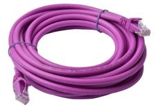 8Ware CAT6A Cable 5m - Purple Color RJ45 Ethernet Network LAN UTP Patch Cord Snagless CB8W-PL6A-5PUR