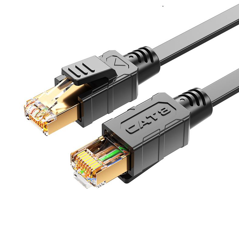 8Ware CAT8 Cable 2m - Grey Color RJ45 Ethernet Network LAN UTP Patch Cord Snagless CB8W-PL8-2GRL