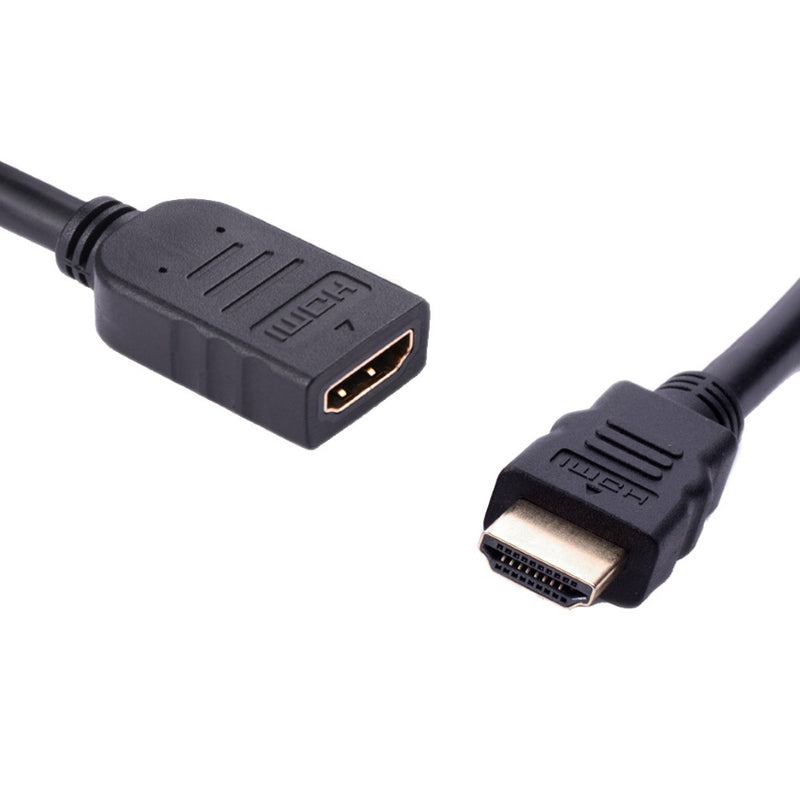 8Ware 2m HDMI Extension Cable Male to Female High Speed 4K*2K@30Hz 30AWG Extender Adapter PC Computer Smart Set-Top Box DVD Player PS3/4 TV Projector CB8W-RC-HDMIEXT2