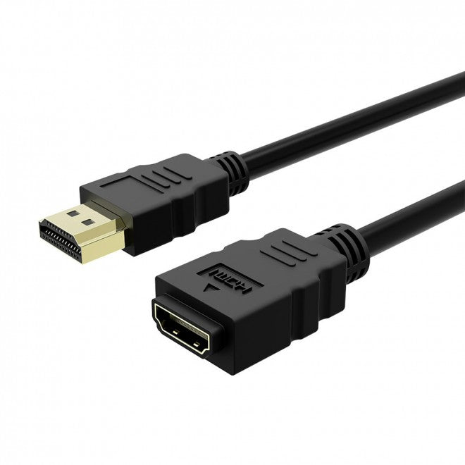 Simplecom CAH310 1.0M High Speed HDMI Extension Cable UltraHD M/F (3.3ft) CBSI-CAH310