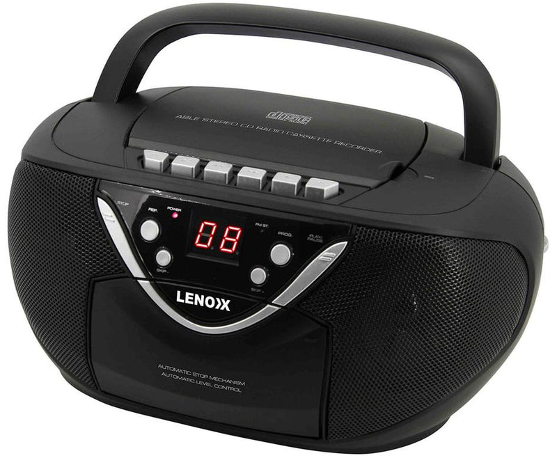 Lenoxx Portable Cd/cassette Player CD815B