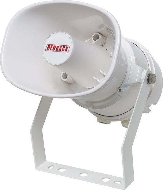 Horn Speaker 10W 100V EWIS IP66 AS ISO7240.24 Fire PA White CF2050W