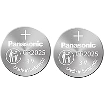 Button Cell Batteries Panasonic CR2025 3v Lithium Battery 2pk CR2025-BP2(P)