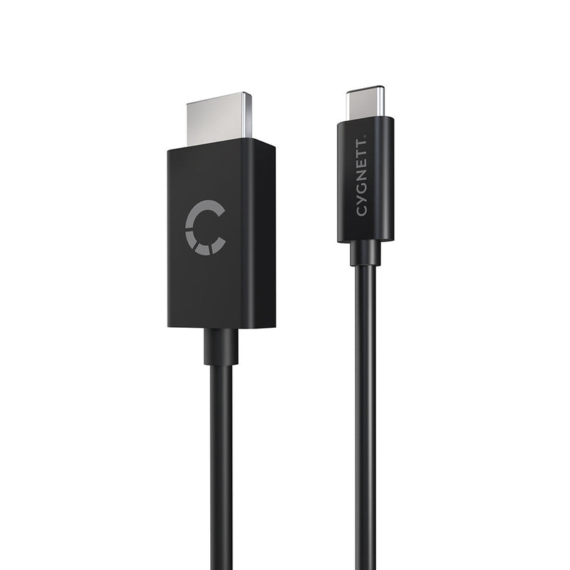 CYGNETT Unite USB-C to HDMI Cable 4K/60hz 1.8m - Black CY3305HDMIC