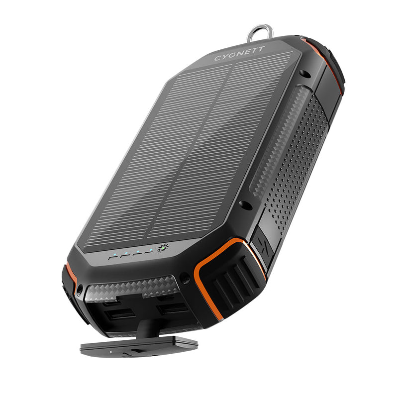 CYGNETT ChargeUp Outback 20,000 mAh Outdoor Solar Power Bank CY4412PBCHE