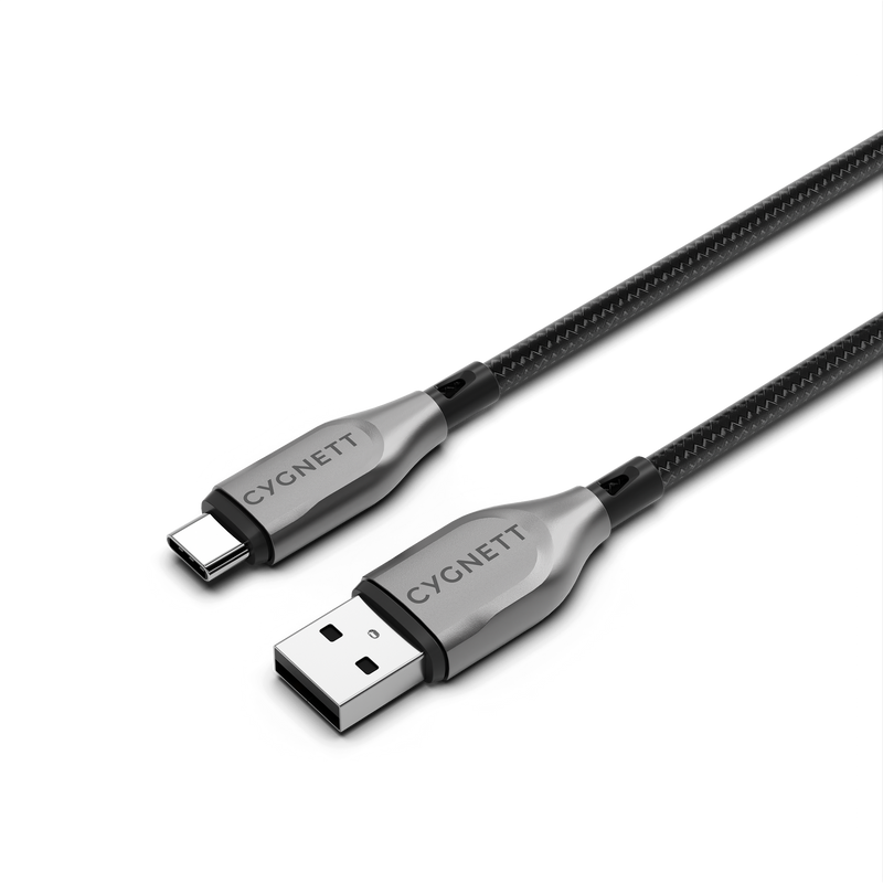 Cygnett Armoured USB-C To USB-A Cable 3m Black CY4685PCUSA