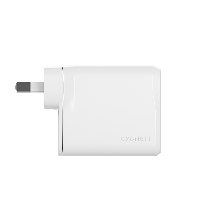 Cygnett Dual Port 60w Wall Charger White CY4740PDWCH