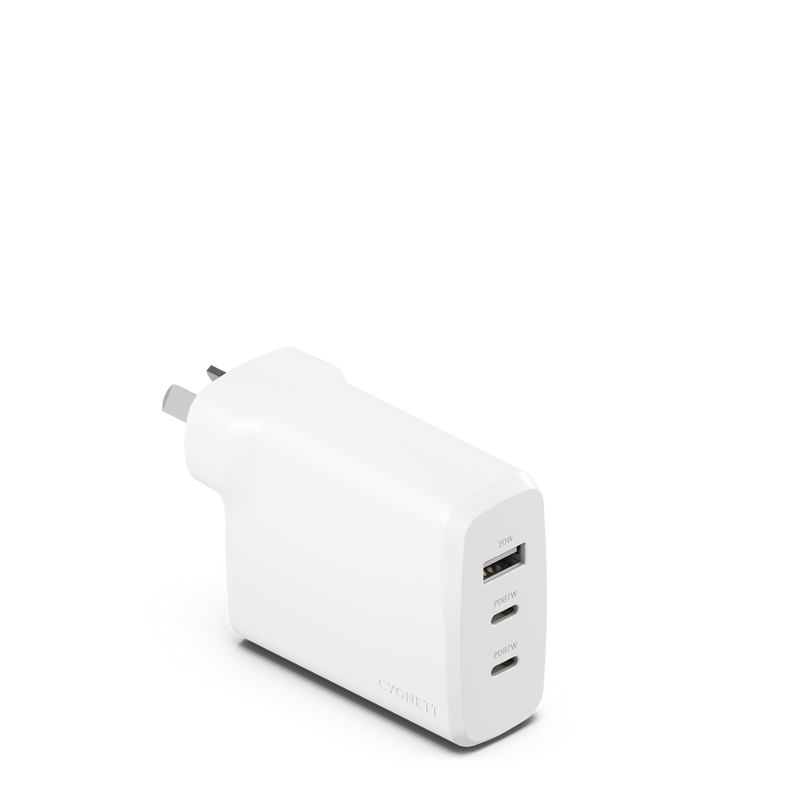 Cygnett Multiport 87w Wall Charger White CY4770PDWCH