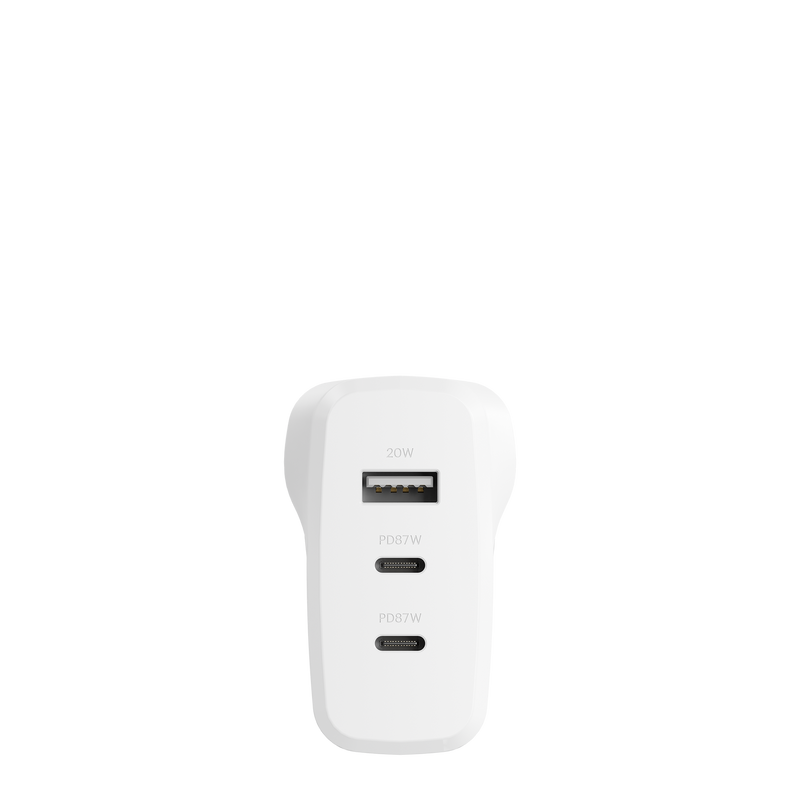 Cygnett Multiport 87w Wall Charger White CY4770PDWCH