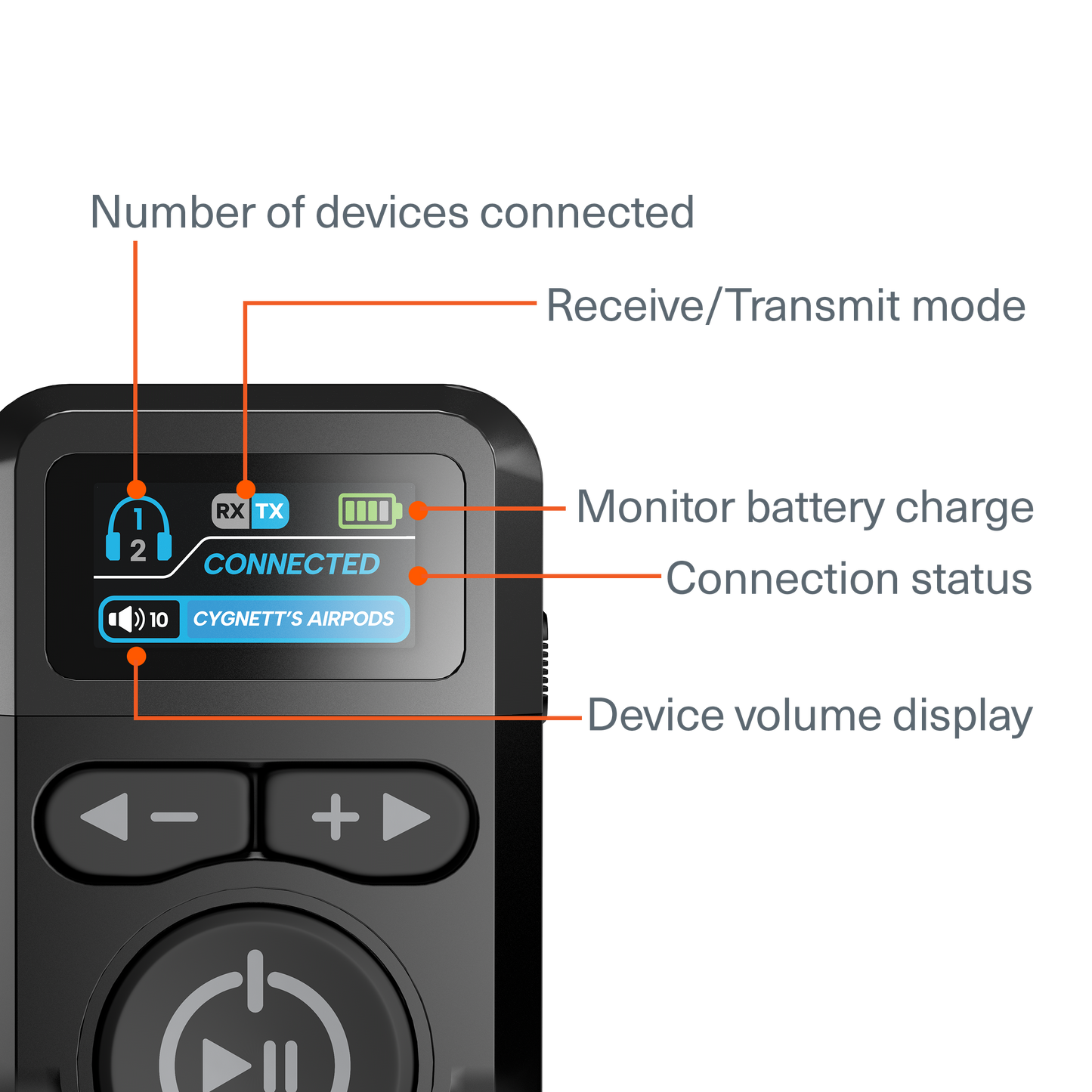 Cygnett Wireless Elite Audio Adapter CY5163VOYAA