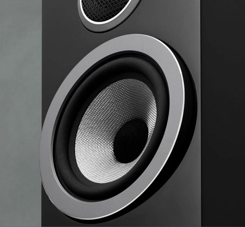 Bowers & Wilkins 707 S3 Stand Mount Speakers Pair Black FP43109