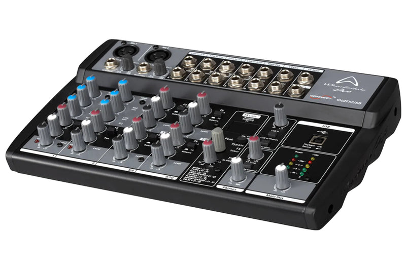 Wharfedale 10 CH Mixer USB CONNECT1002FX