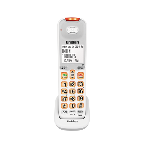 Uniden Optional Sight & Sound Handset White SSE07W