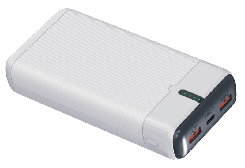 Power Bank 20000mah USB-C QC3.0 PD 18W D0511C