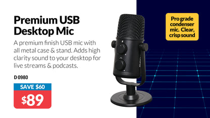 Microphones Maono AU-902 USB Cardioid Condenser Podcast Mic D0980