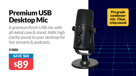Microphones Maono AU-902 USB Cardioid Condenser Podcast Mic D0980