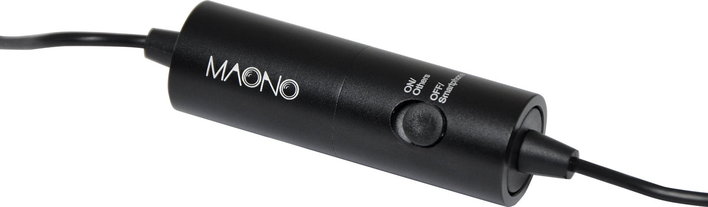 Microphones Maono AU-100 Lapel Presenters Electret Microphone 3.5mm D0984
