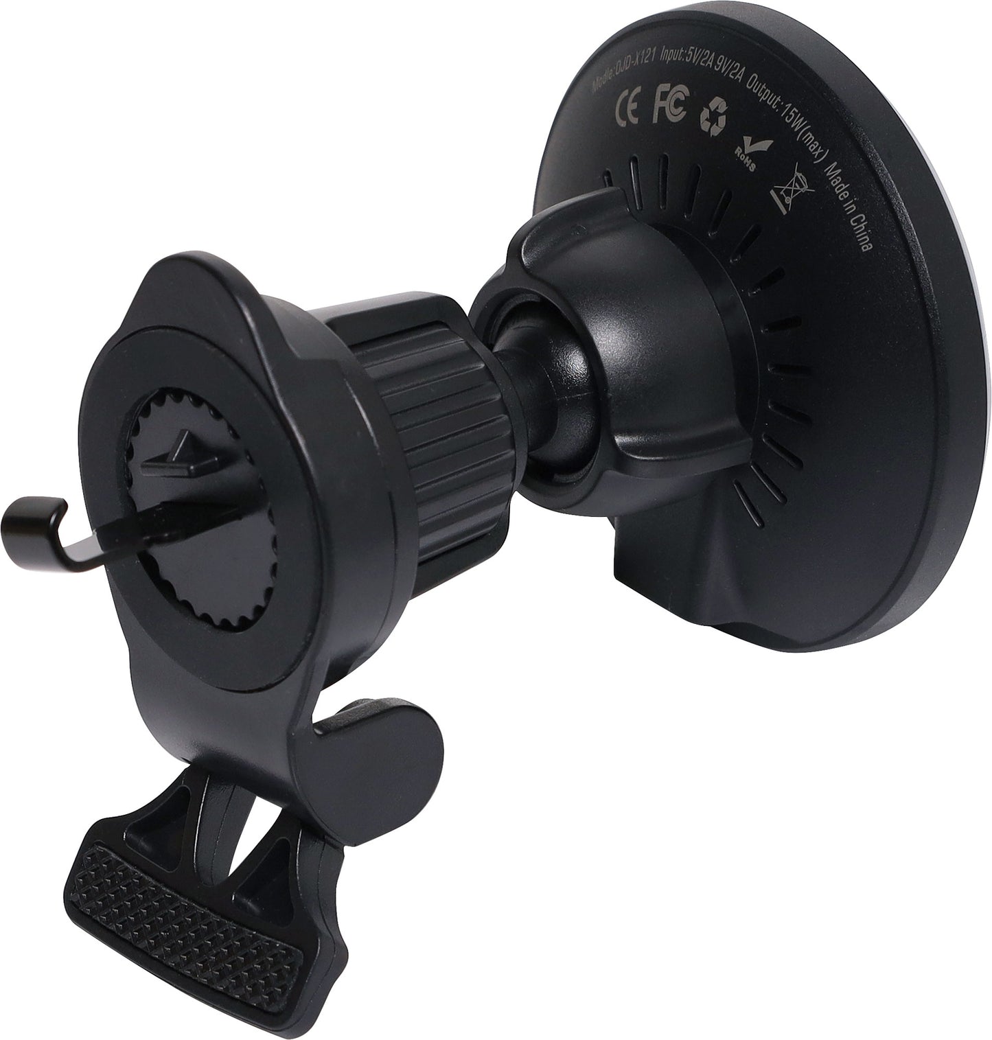 Phone Holder Qi Wireless 15w Magnetic Phone Car Mount D2201