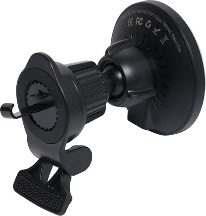Phone Holder Qi Wireless 15w Magnetic Phone Car Mount D2201