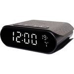 Radio Alarm Clock with Wireless QI Charger D2321