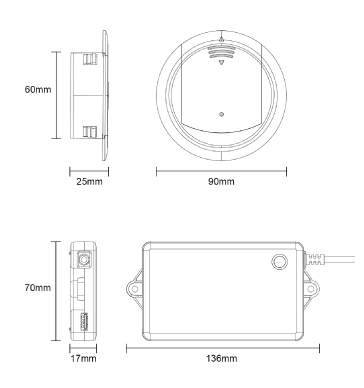 Desk Mount 96W USB C Power Delivery Charger D2323