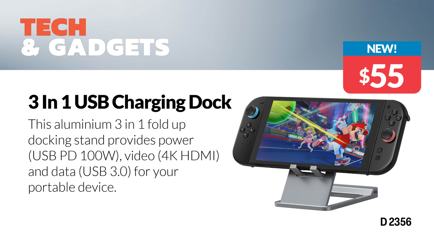 Docking Stand Hdmi / USB PD 3 In 1 D2356