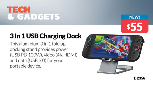 Docking Stand Hdmi / USB PD 3 In 1 D2356