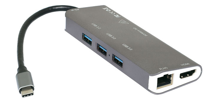 USB 3.1 Multi Hub Type C 8 In 1  D2358B