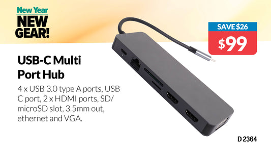 USB 3.1 Type C 13 In 1 Laptop Docking Station Hub D2364