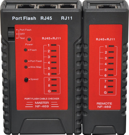 Cable Tester For Networks With Port Flash  D3006A