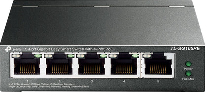 Networking TL-SG105PE 5 Port Gigabit PoE Switch D4211