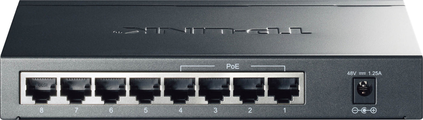 Networking TL-SG1008P 8 Port Gigabit PoE Switch D4212