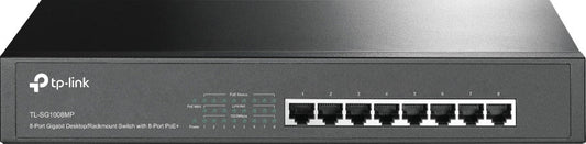 Networking TL-SG1008MP 8-Port PoE+ Gigabit Desktop/Rackmount Switch D4213A
