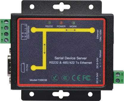 Serial To Ethernet Converter RS232/422/485/Modbus D4231