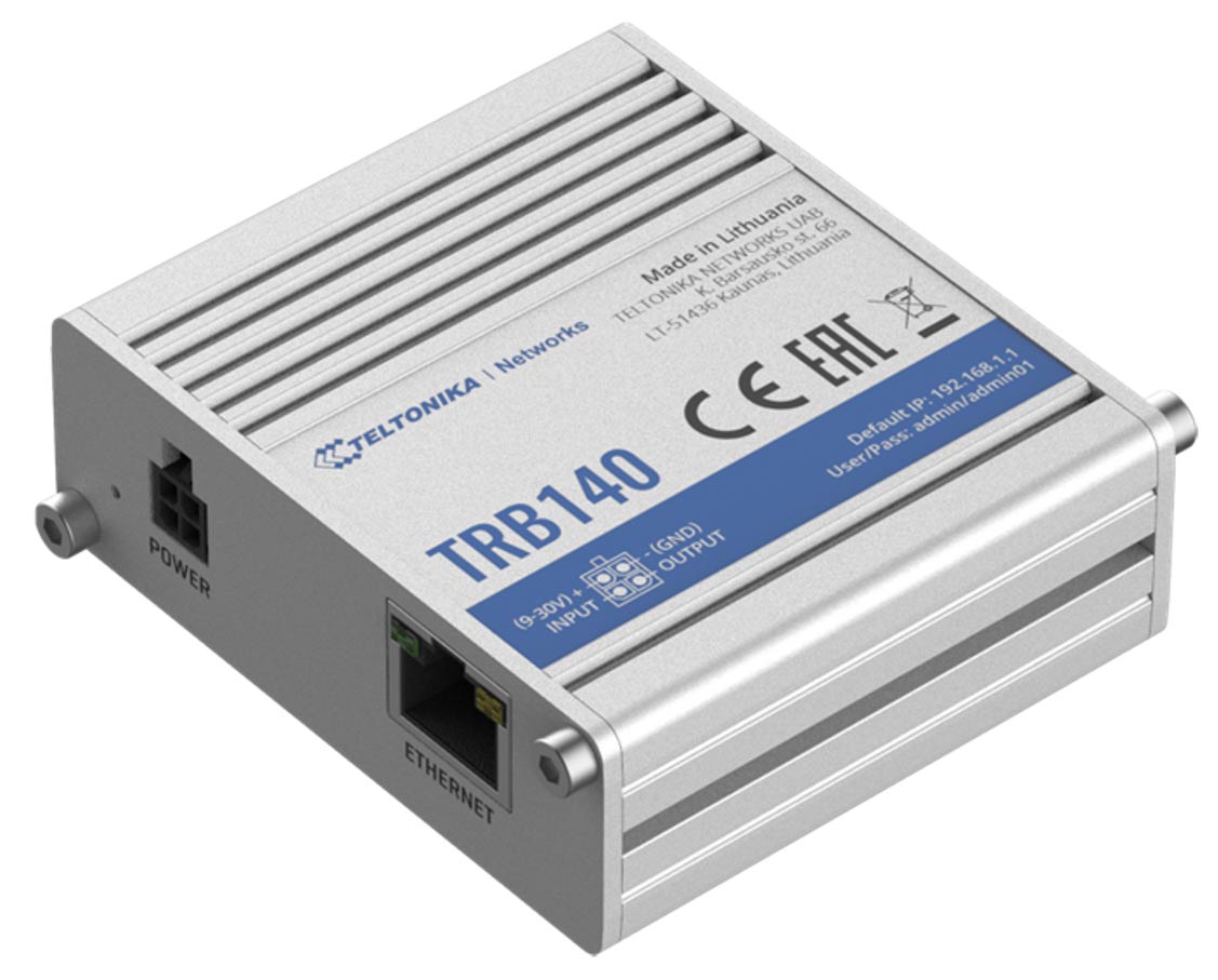 Networking Teltonika TRB140 4G LTE Ethernet Gateway D4364