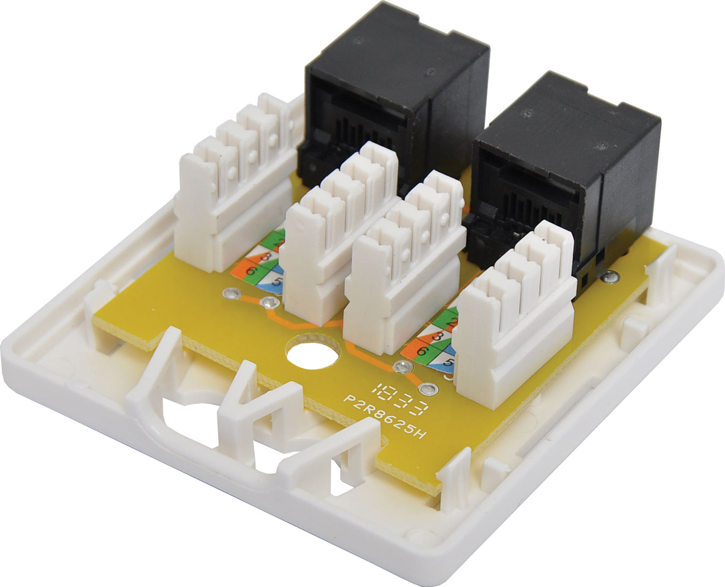Networking Dual Keystone Surface Mount Wall Box RJ45 Cat6a D5118A