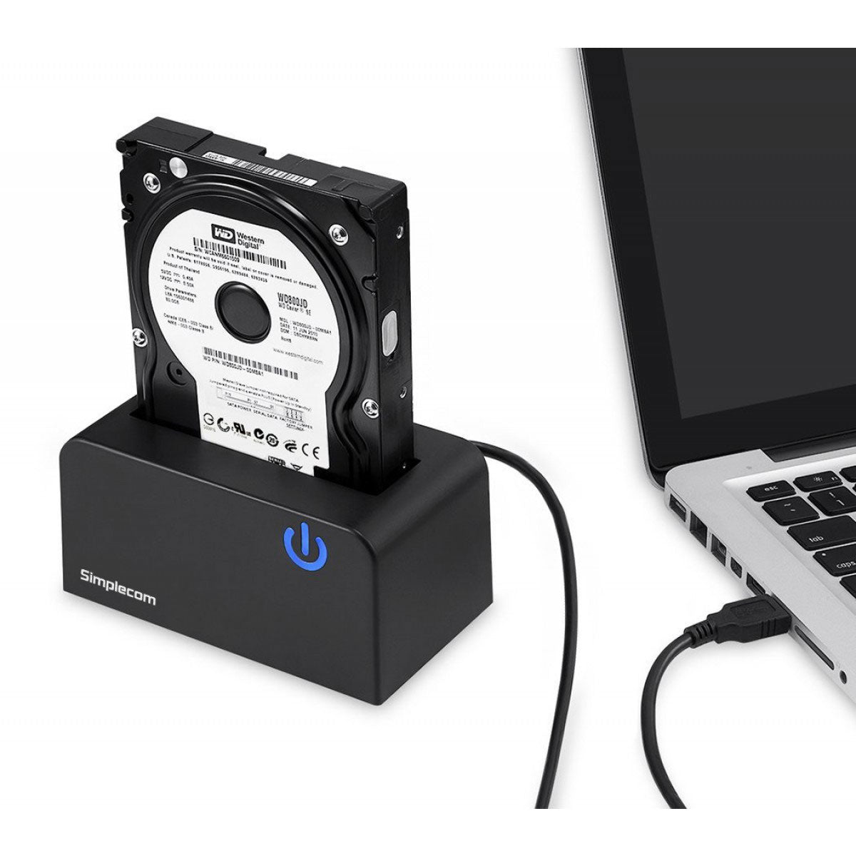 Simplecom Desktop USB 3.0, 2.5/3.5" HDD Caddy D5508A
