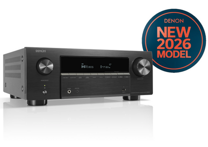 Denon Cinema Amplifier 9.4ch 9x105w 6x8k Hdmi 4xsub Pre Out AVC-X3900H