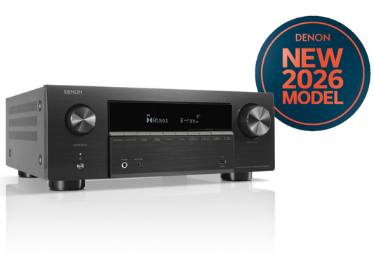 Denon Cinema Amplifier 9.4ch 9x105w 6x8k Hdmi 4xsub Pre Out AVC-X3900H