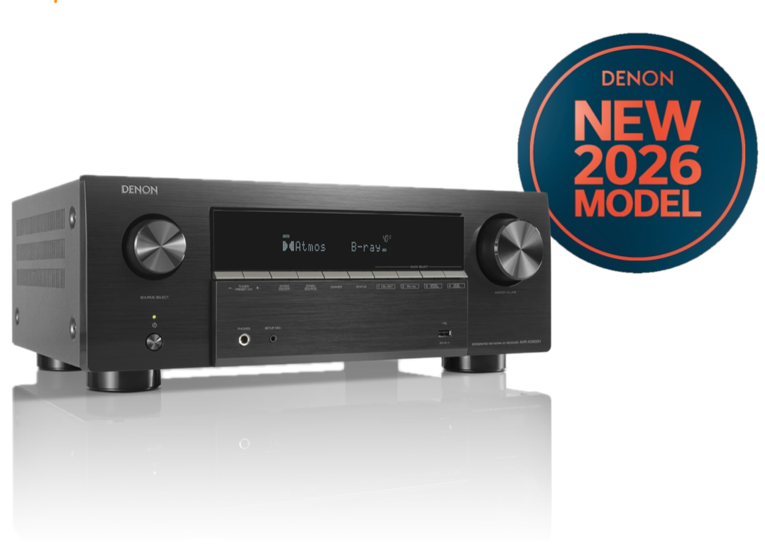 Denon Cinema Receiver 7.2ch 7x95w 3x 8k Hdmi 2xsub Pre Out AVR-X2900H