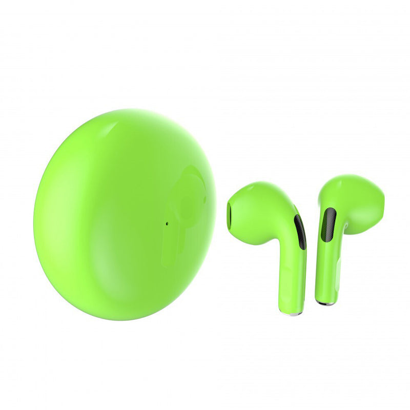 Laser TWS Earphones Glow In Dark Green EPS-KTWSGO-GN