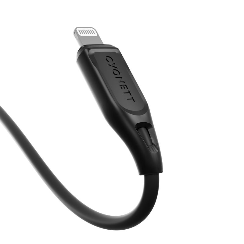 CYGNETT Essentials Lightning To USB-C Cable 2m Black CY4697PCCCL