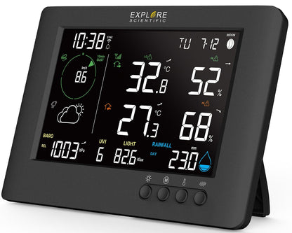 Explore Scientific Weather Station Wi Fi 7 In 1 Sensor WSX3000
