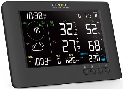 Explore Scientific Weather Station Wi Fi 7 In 1 Sensor WSX3000