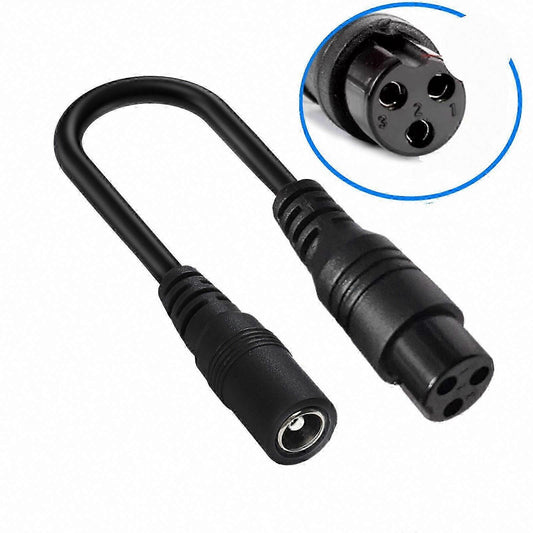 Electric Scooter Charger Conversion Cable 2.1 to M16 3 pin Female - A26132600M16