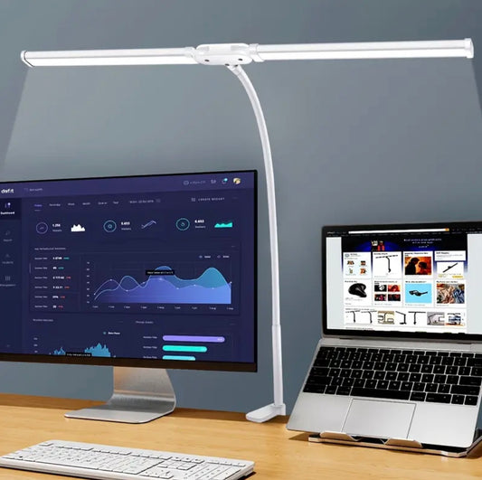 Lamp Double Head Clip-on LED Desk Lamp FM124047