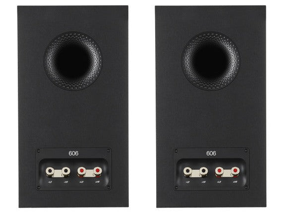Bowers & Wilkins 606 S3 Stand-mount Loudspeakers Pair Black FP43907